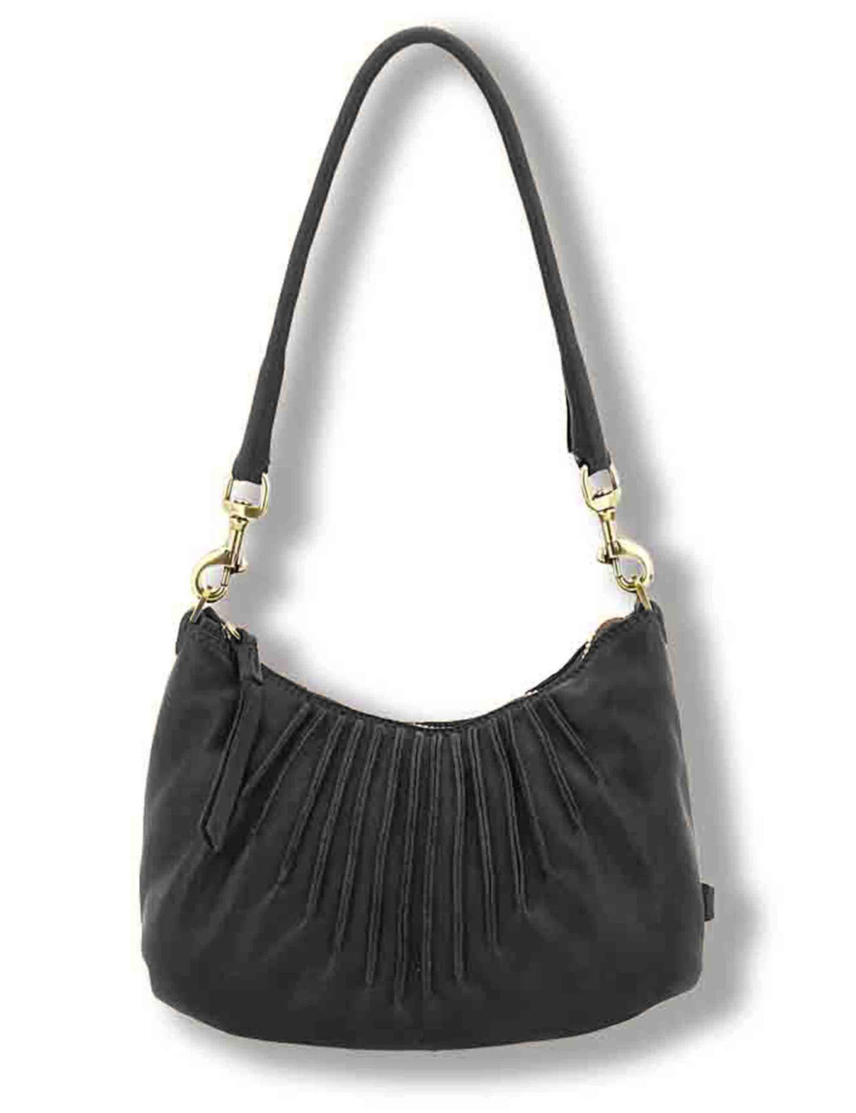 Borsa a tracolla donna Iva nero in pelle di vitello L013830ND X0093 C0001 Caterina Lucchi 