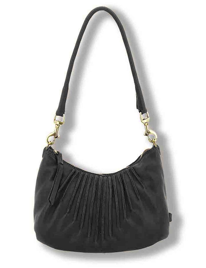 Borsa a tracolla donna Iva nero in pelle di vitello L013830ND X0093 C0001 Caterina Lucchi 