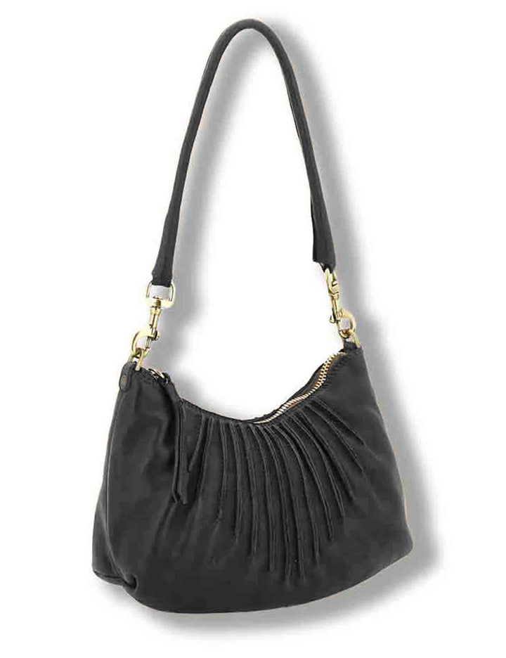 Borsa a tracolla donna Iva nero in pelle di vitello L013830ND X0093 C0001 Caterina Lucchi 