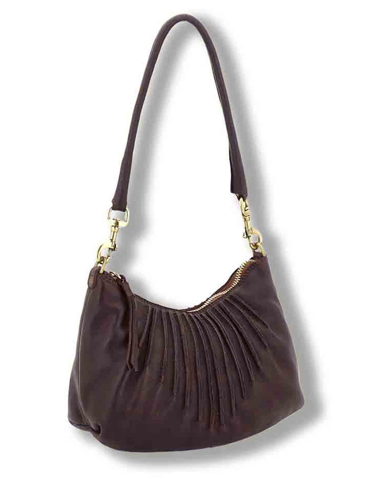 Borsa a tracolla donna Iva prugna in pelle di vitello L013830ND X0093 C3507 Caterina Lucchi 
