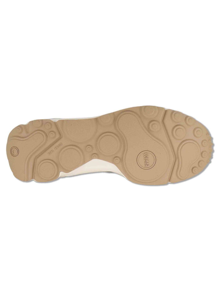 Sneakers uomo in tessuto e pelle blu GARNER BLEND 085 Colmar 