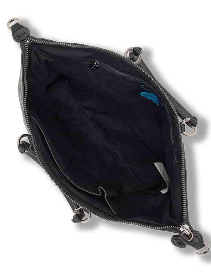 Borsa donna G3 Plus Medium nero in pelle G000033T2 X2428_C0001 Gabs 