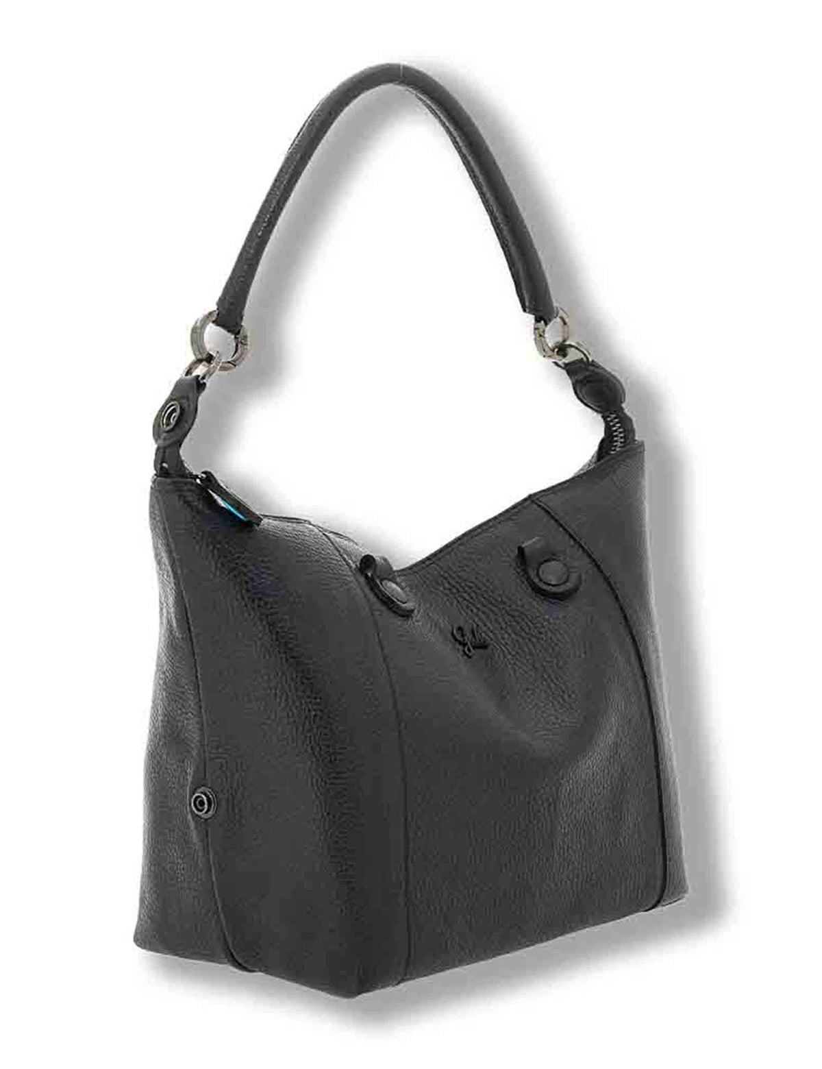 Borsa donna G3 Plus Medium nero in pelle G000033T2 X2428_C0001 Gabs 
