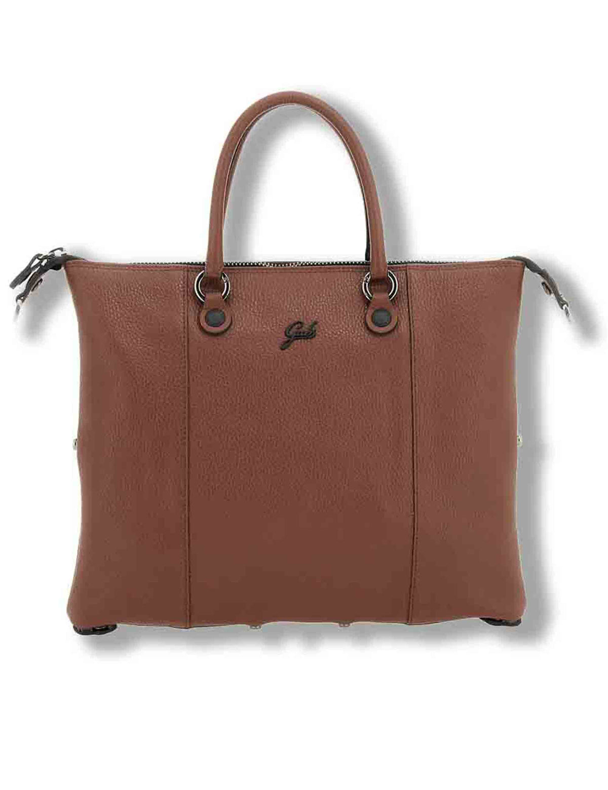 Borsa donna G3 Plus Medium cuoio in pelle G000033T2 X2428_C1545 Gabs 