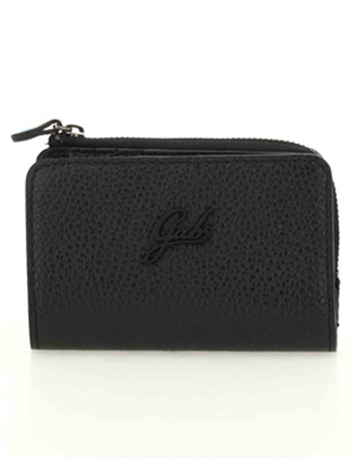 Portafogli donna Gabs GMoney57 in pelle di vitello martellata nera G010280ND X2428_C0001 Gabs 