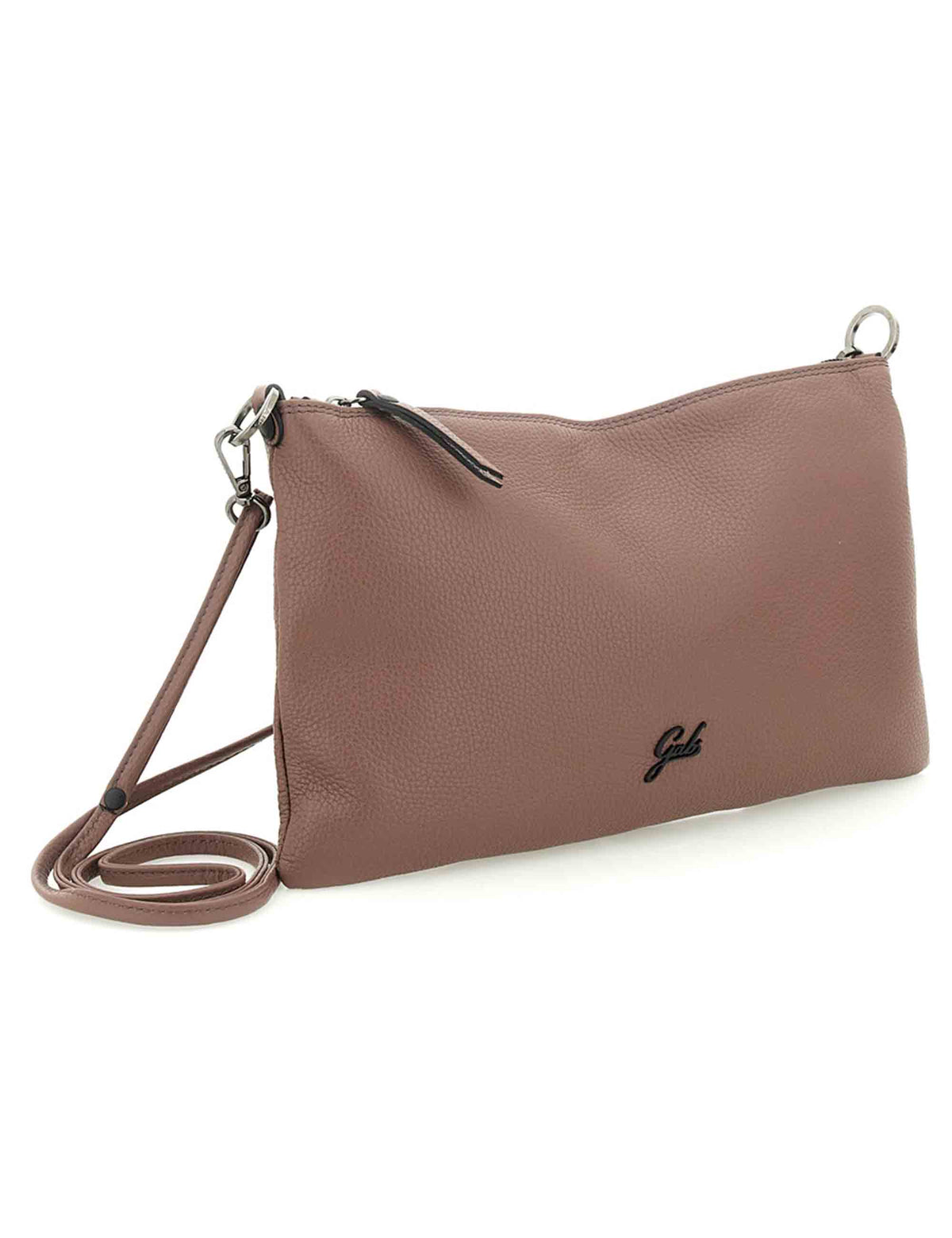 Borsa Beyonce Est West M donna in pelle di vitello martellata taupe monospalla trasformabile G012100T2 X2428_C1560 Gabs 