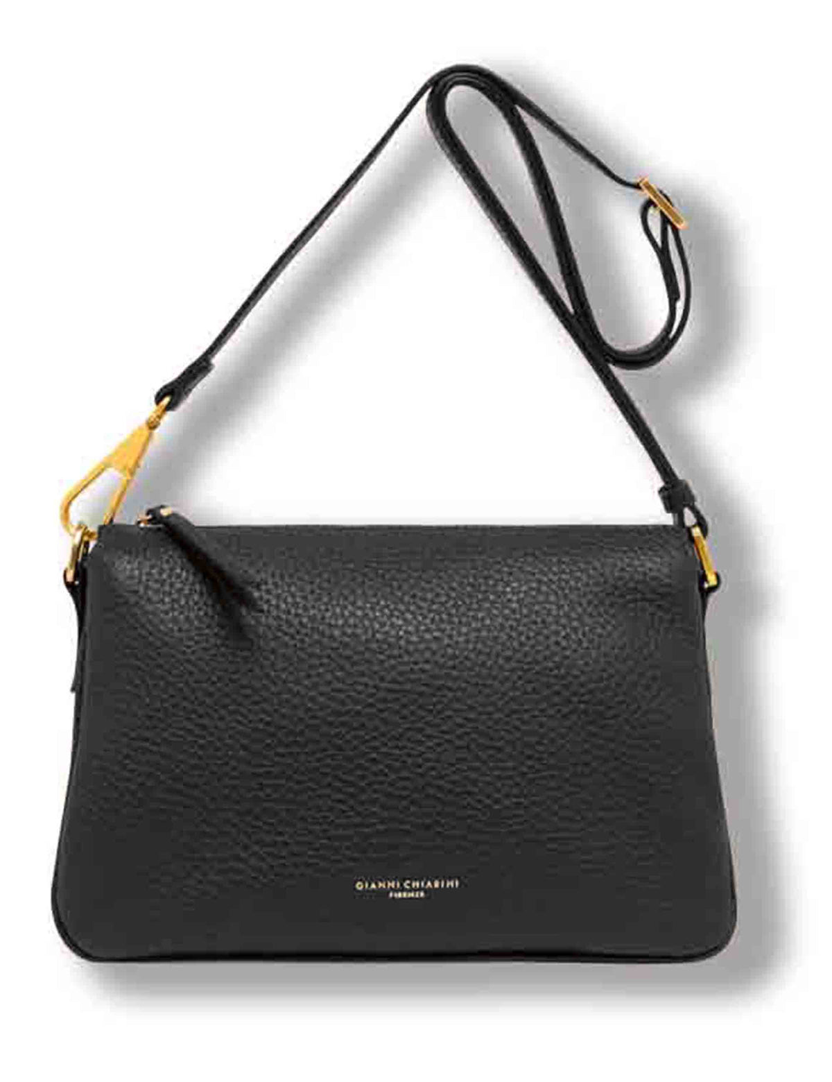 Borsa Brooke donna in pelle grana maxi nera con manico removibile BS10913 RNG_001 Gianni Chiarini 