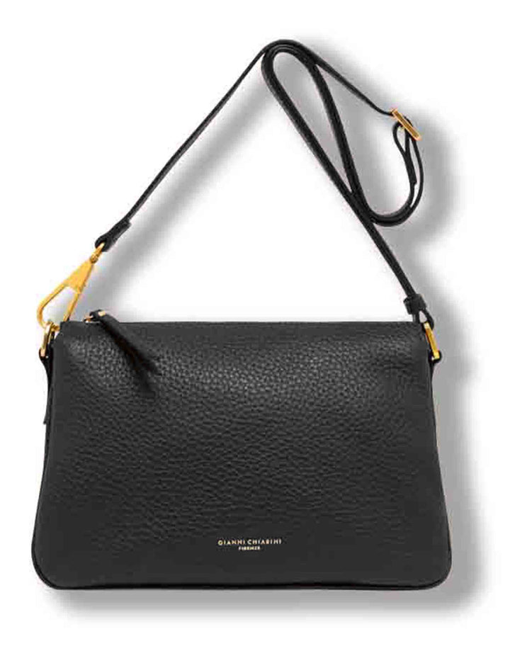 Borsa Brooke donna in pelle grana maxi nera con manico removibile BS10913 RNG_001 Gianni Chiarini 