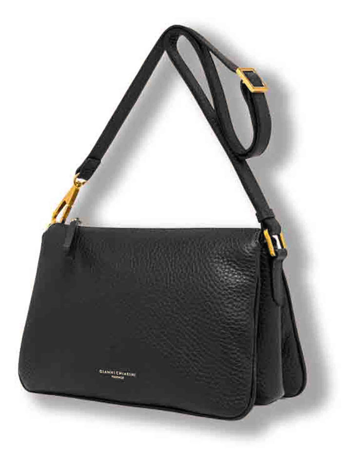 Borsa Brooke donna in pelle grana maxi nera con manico removibile BS10913 RNG_001 Gianni Chiarini 
