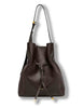 Borsa Sienna grande in pelle martellata marrone con pochette Donna BS11787 RNGDBLT.U._2107