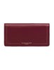 Portafogli Bubble in pelle rosso con impunture a contrasto Donna PF5041 GRN_14601