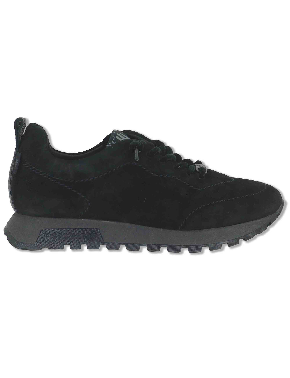 Sneakers donna in camoscio nero ultra leggera con tecnologia Triflow HI265186 BLACK Hispanitas 