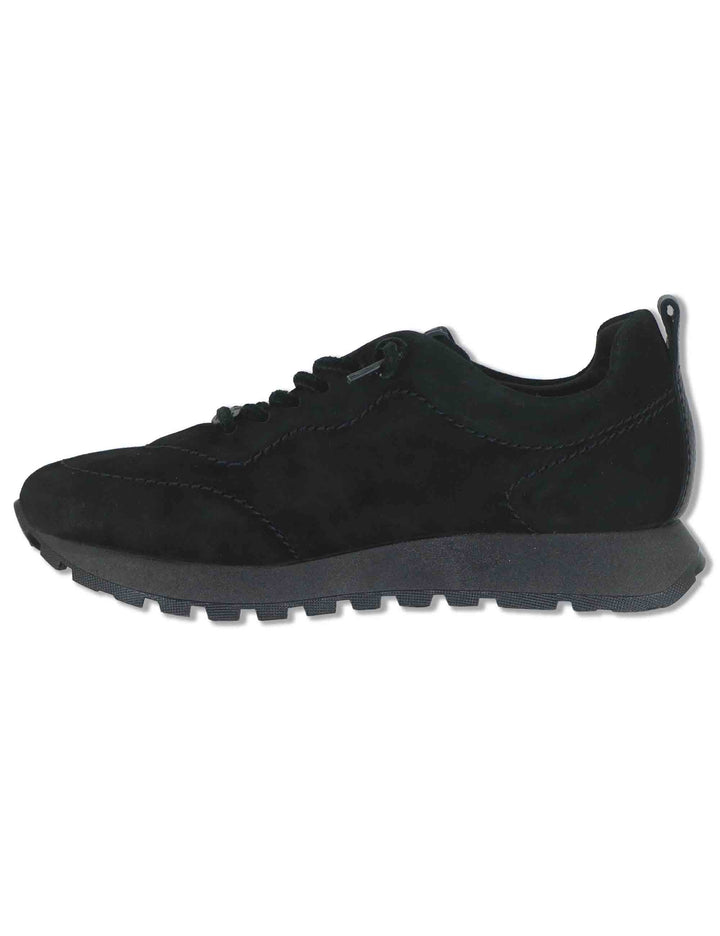 Sneakers donna in camoscio nero ultra leggera con tecnologia Triflow HI265186 BLACK Hispanitas 
