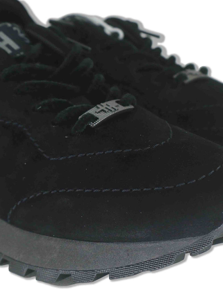 Sneakers donna in camoscio nero ultra leggera con tecnologia Triflow HI265186 BLACK Hispanitas 