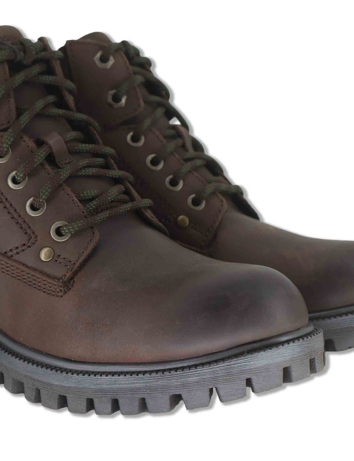 Stivaletti stringati uomo Willys Bold in pelle marrone modello trekking JM62001A 108 Jeep 