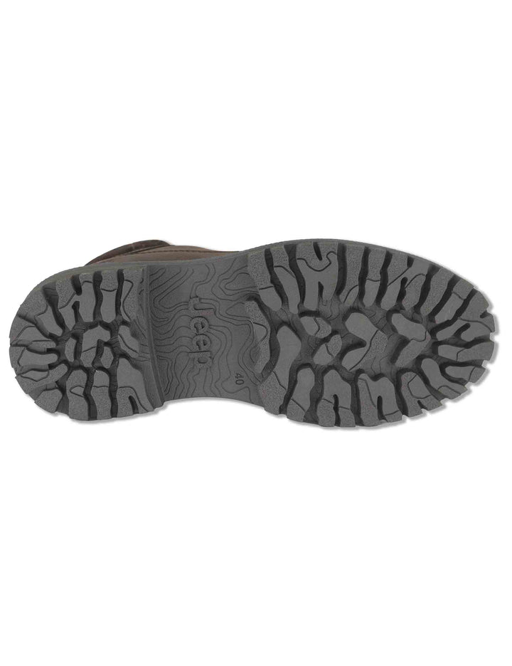 Stivaletti stringati uomo Willys Bold in pelle marrone modello trekking JM62001A 108 Jeep 