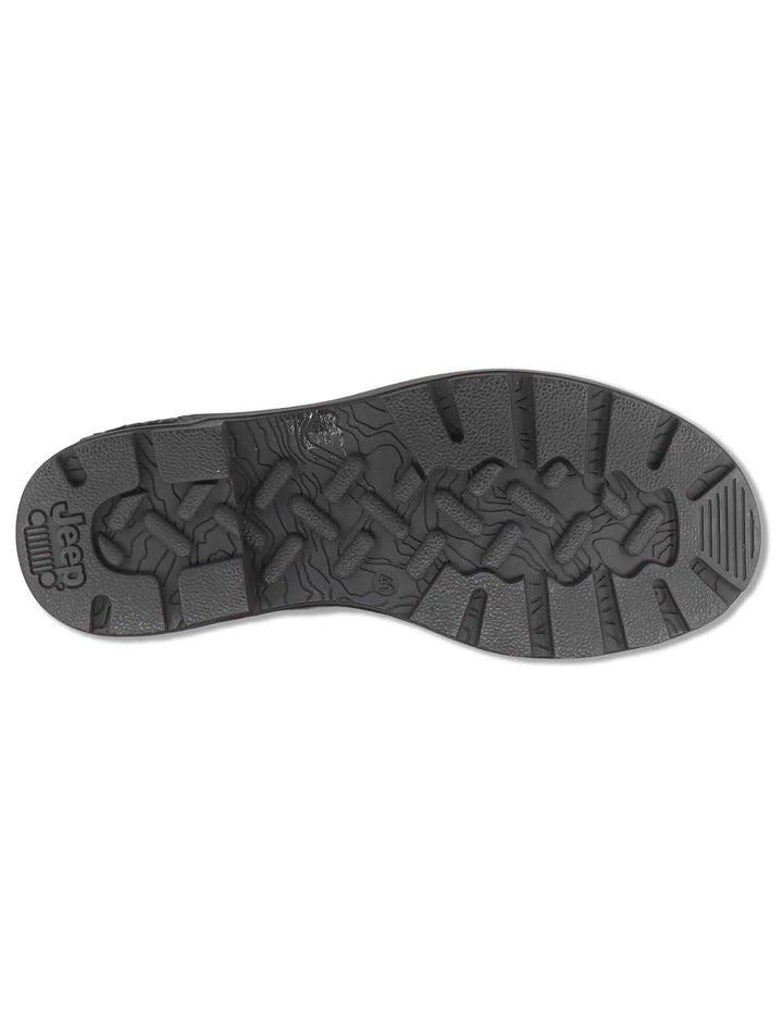 Stivaletti beatles uomo Quad in pelle marrone modello trekking con suola in gomma JM62010A 780 Jeep 