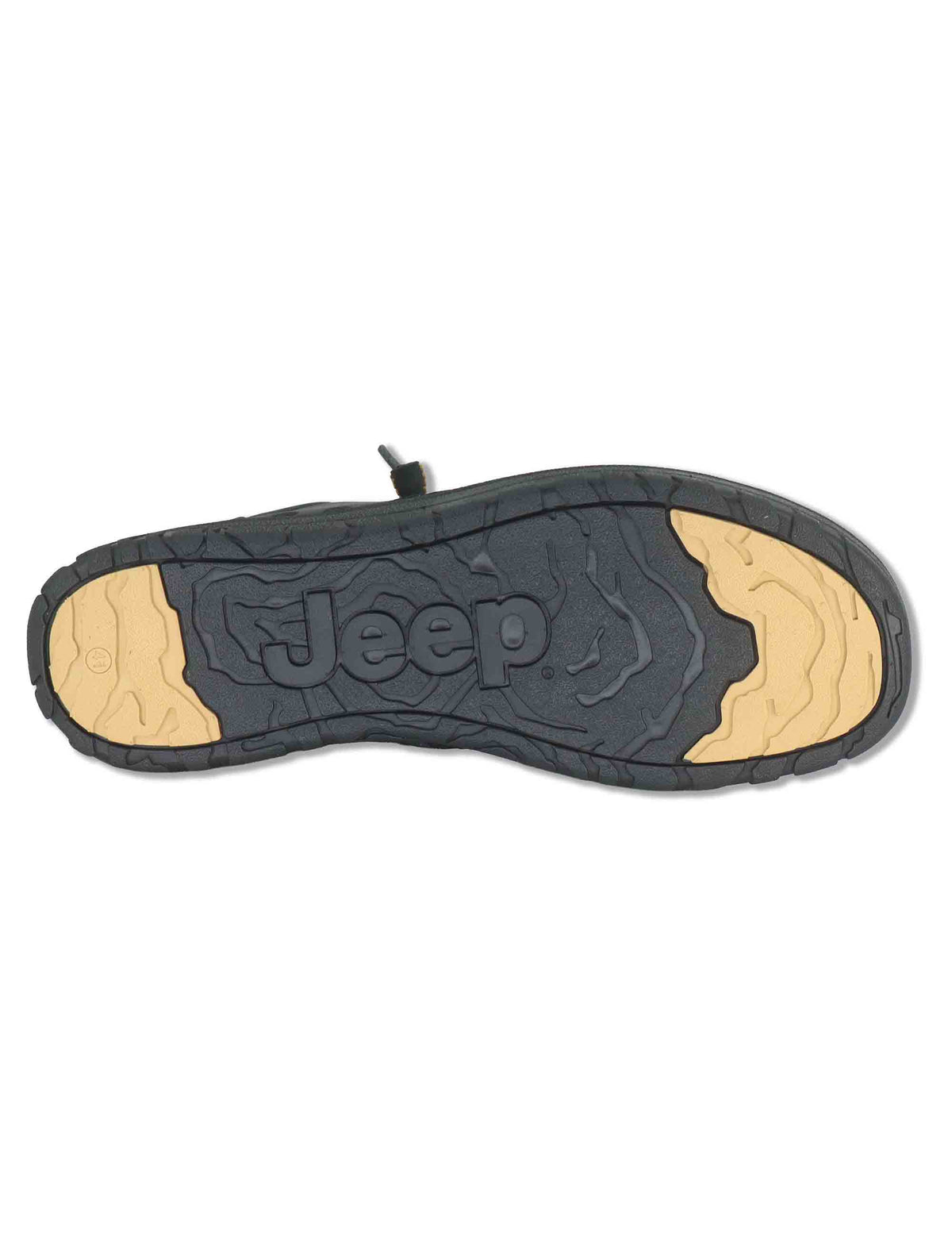 Stivaletti stringati uomo Samoa Mid in eco pelle nera con lacci elasticizzati JM62050A 062 Jeep 