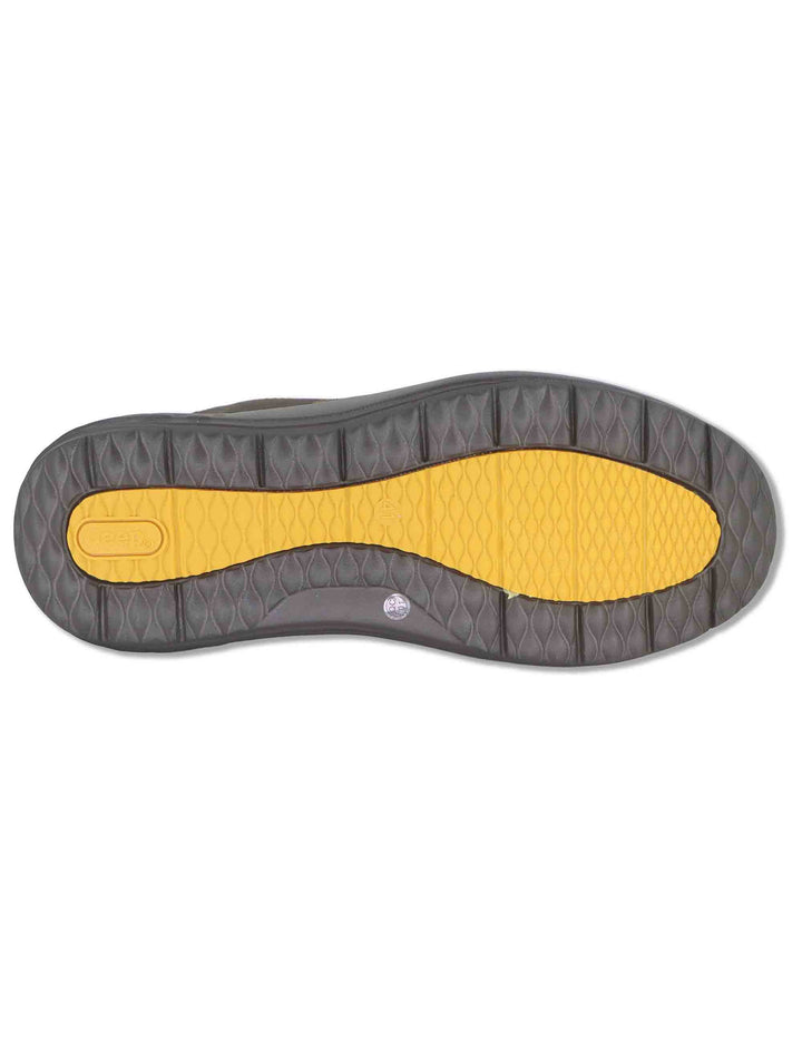 Stivaletti stringati uomo Kobi Mid in eco pelle marrone con suola extra soft JM62062A 030 Jeep 