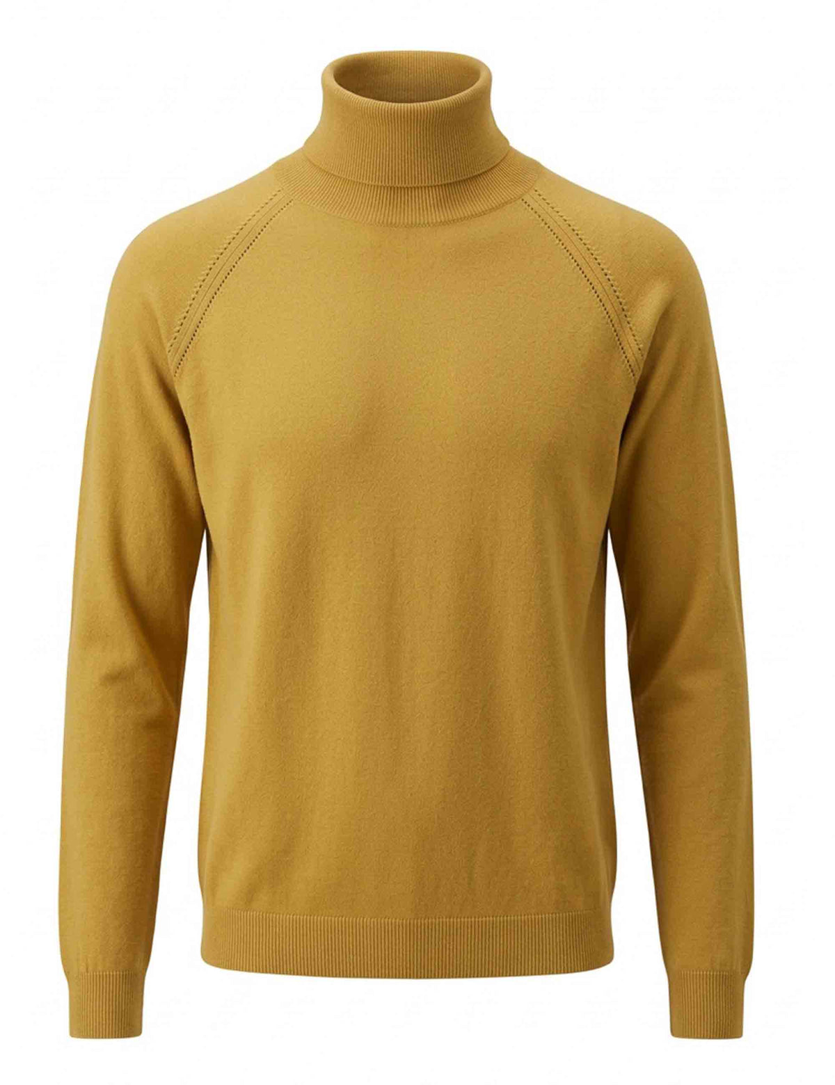 Maglia donna Essential Layers senape dolcevita raglan JABMJ0002-G092 1278 1224 Justmine 