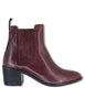 Beatles in pelle bordeaux con elastici tono su tono Donna 1965TR 016