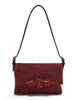 Borsa a spalla Iconic Beads bordeaux ricamata a mano Donna BF000591242 33006