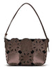 Shopping bag Flower Bag Leather Bloom in pelle argento Donna BH031101574 96004