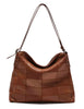 Sacca Leather Bloom in patchwork cuoio Donna BP007301574 41009