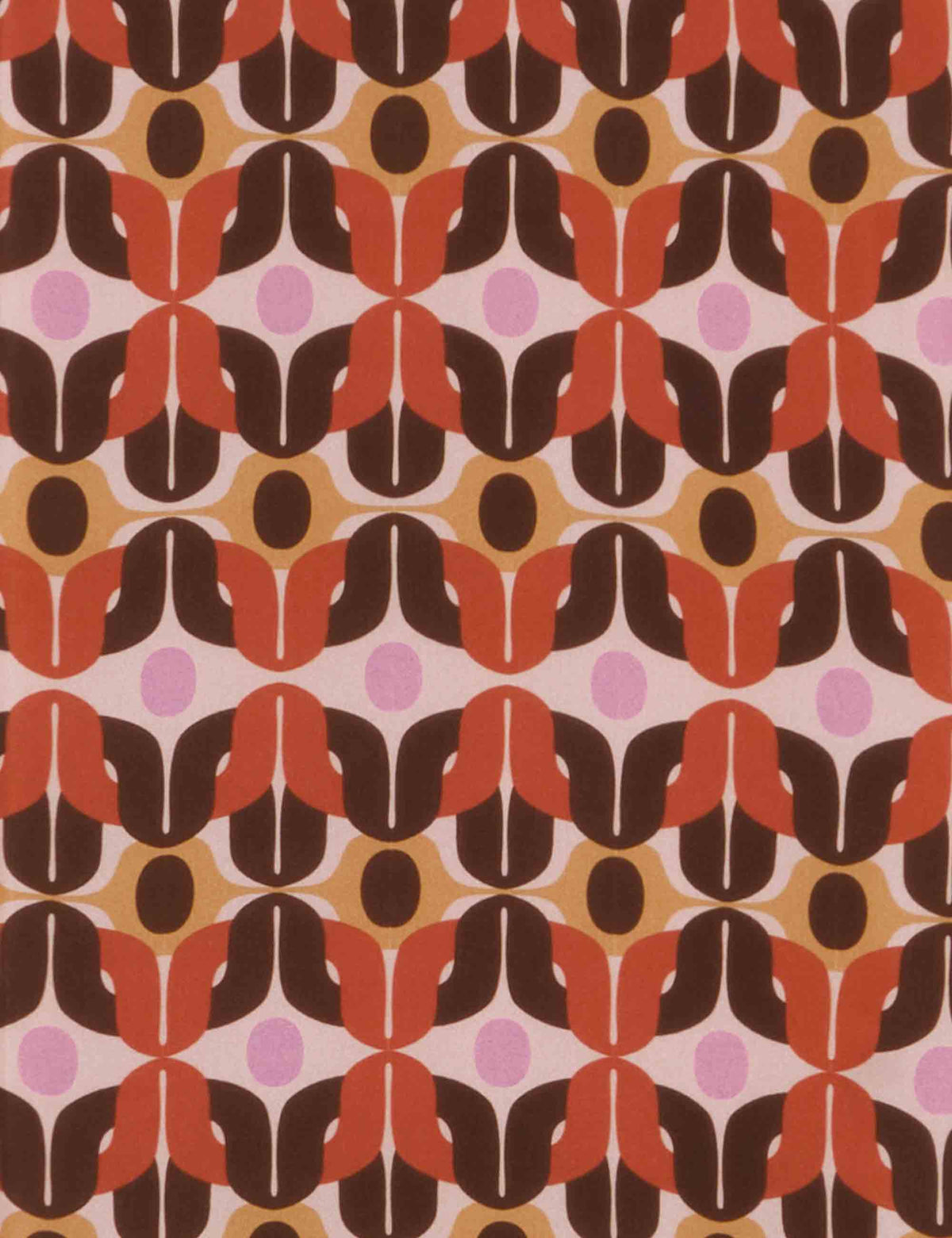 Foulard donna Collection Print in pura seta fantasia floreale cuoio IB020730123 A4177 Maliparmi 