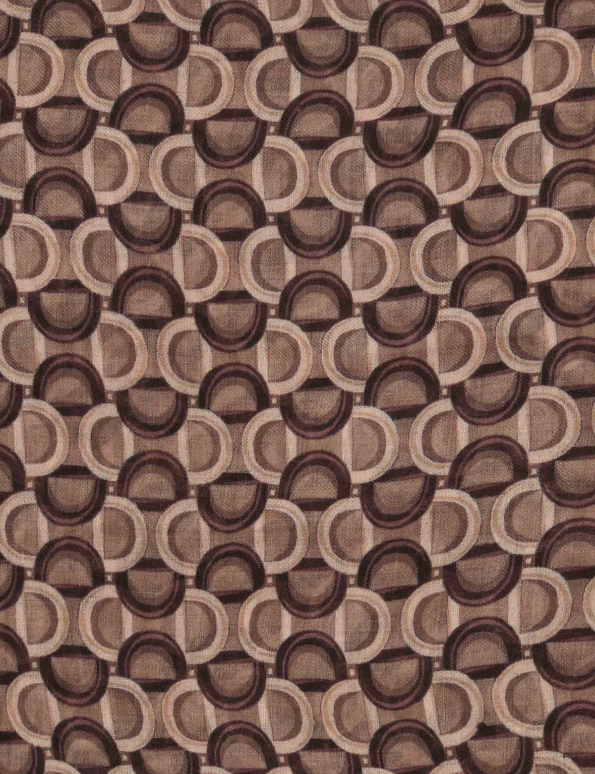 Foulard donna in pura lana fantasia geometrica grigio IR002220199 A2183 Maliparmi 