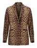 Blazer lungo Jacquard Comfort animalier Donna JD649678219 C4080