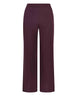 Pantalone a zampa Sleek Matte bordeaux Donna JH747950689 33002