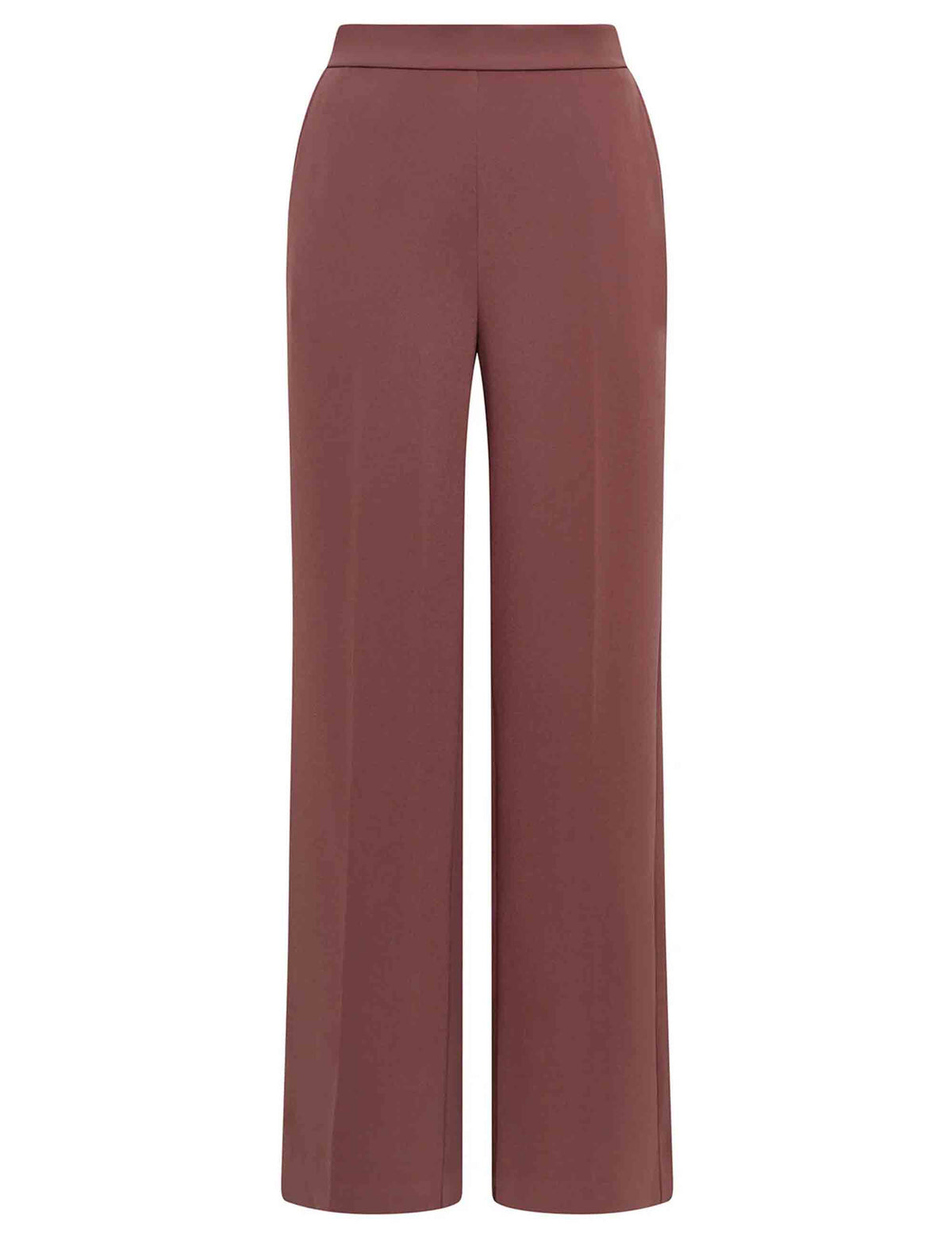 Pantalone palazzo donna Sablé Crepe bordeaux JH757950166 33010 Maliparmi 