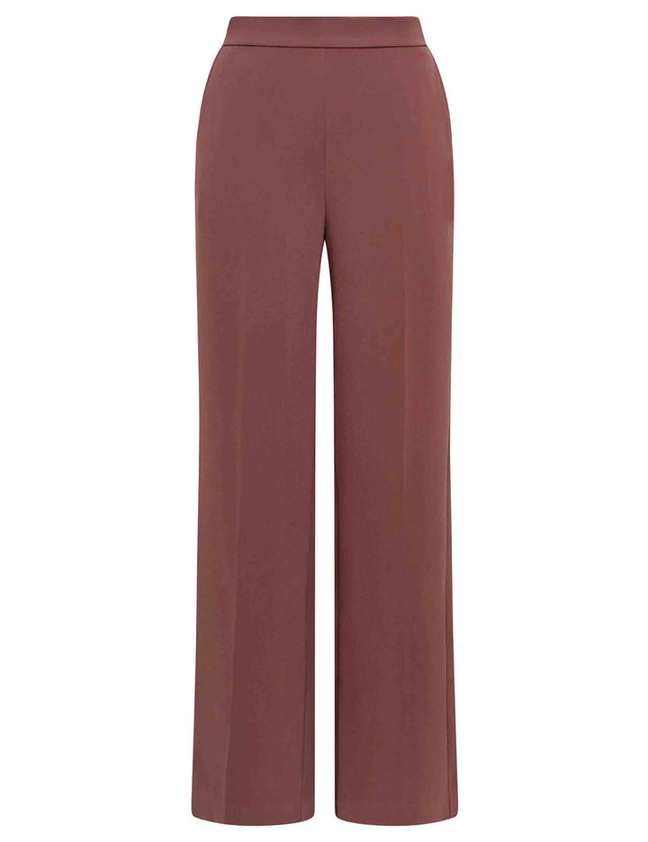 Pantalone palazzo donna Sablé Crepe bordeaux JH757950166 33010 Maliparmi 