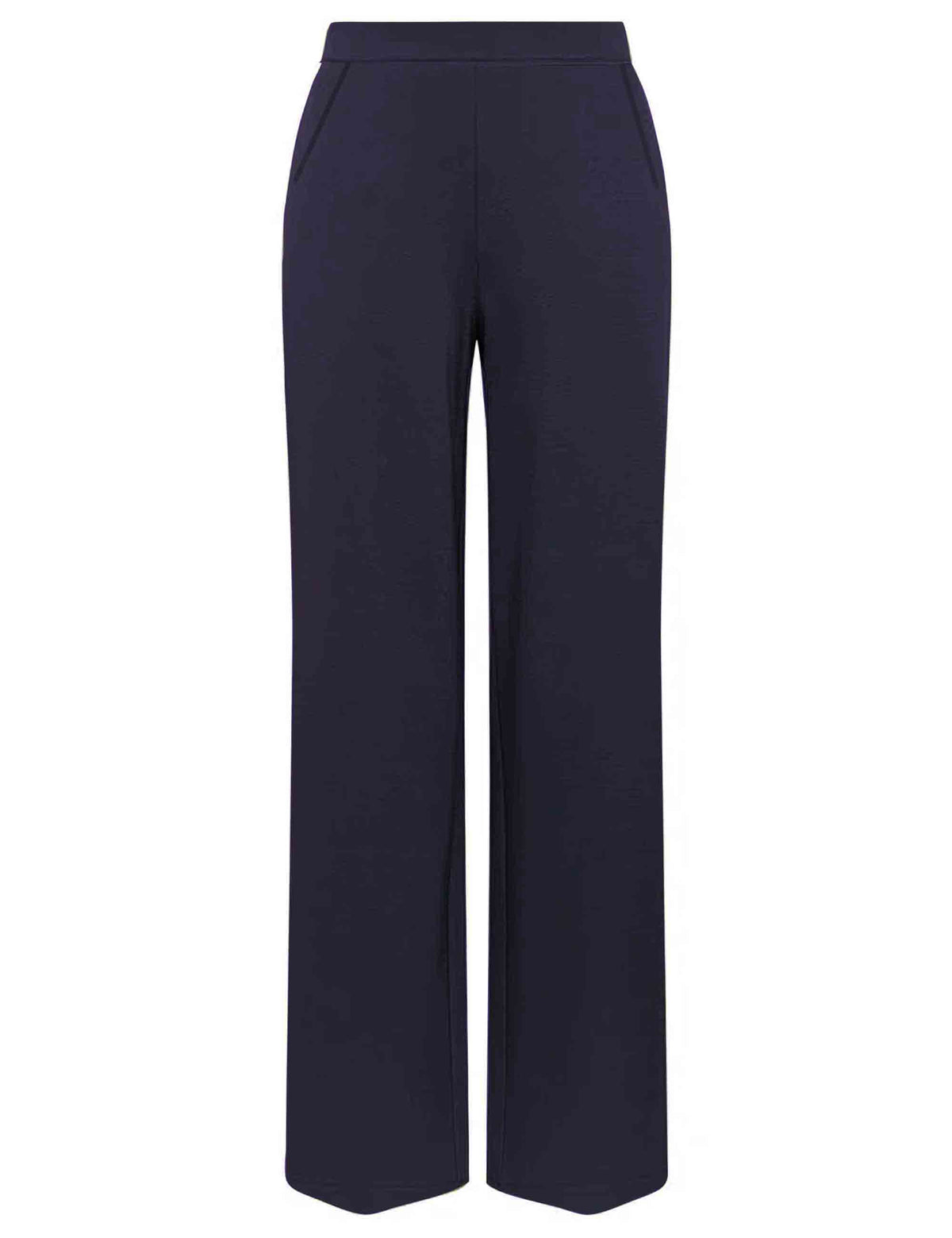 Pantalone palazzo donna Sablé Crepe blu JH757950166 80000 Maliparmi 