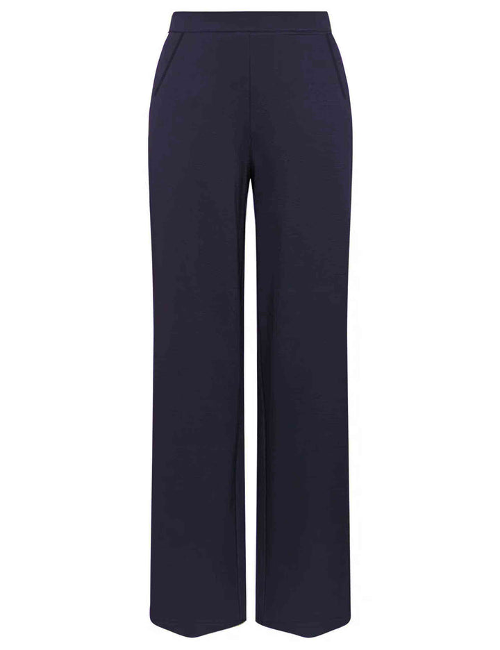 Pantalone palazzo donna Sablé Crepe blu JH757950166 80000 Maliparmi 
