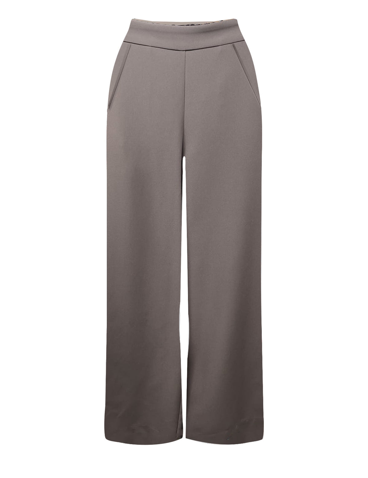 Pantalone palazzo donna Sleek Matte grigio JH805350689 12007 Maliparmi 