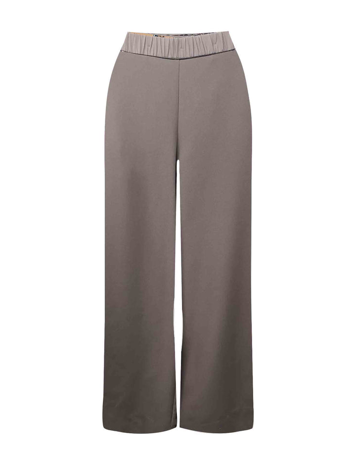Pantalone palazzo donna Sleek Matte grigio JH805350689 12007 Maliparmi 
