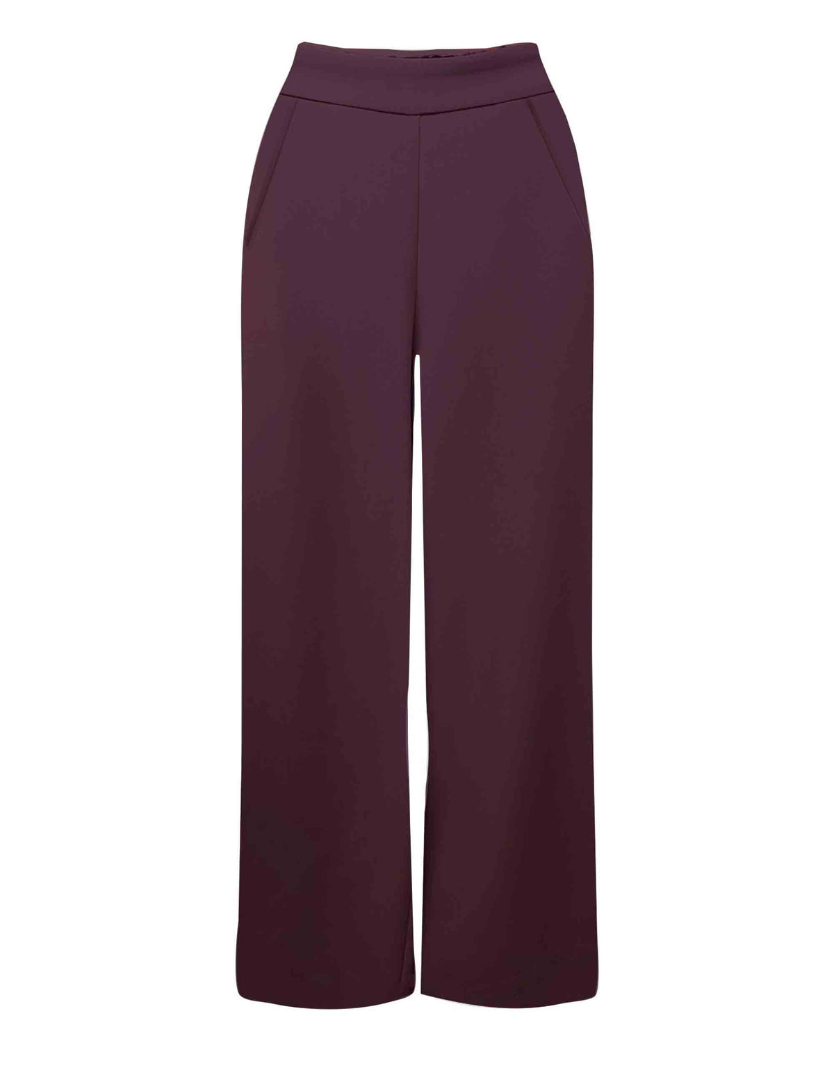 Pantalone palazzo donna Sleek Matte bordeaux JH805350689 33002 Maliparmi 