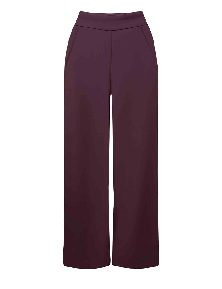 Pantalone palazzo donna Sleek Matte bordeaux JH805350689 33002 Maliparmi 