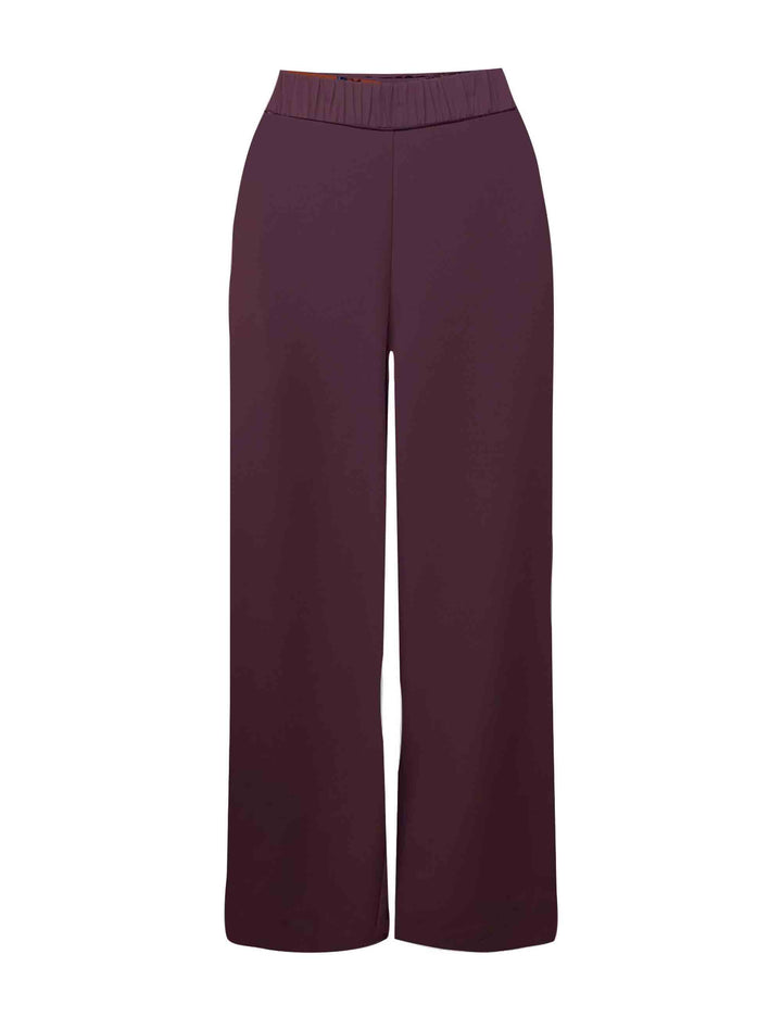 Pantalone palazzo donna Sleek Matte bordeaux JH805350689 33002 Maliparmi 