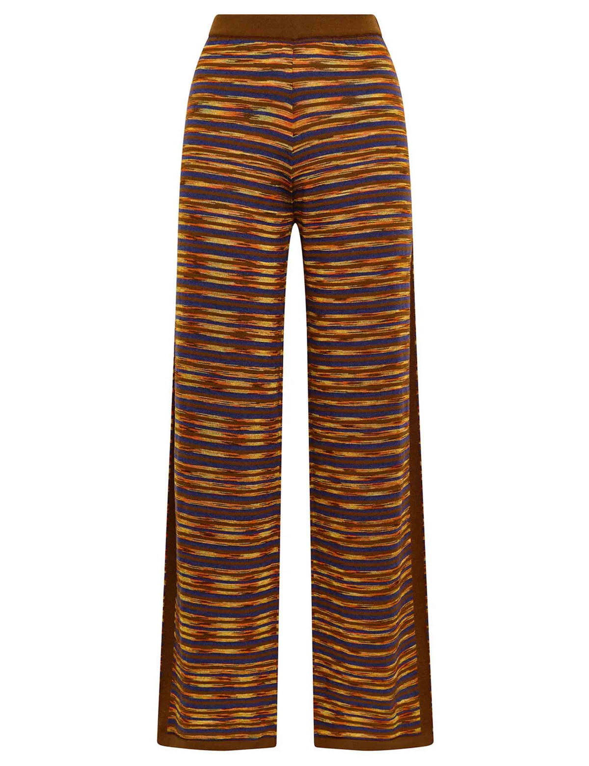 Pantalone palazzo donna Mix Stripes Print multicolor JH809278221 99000 Maliparmi 
