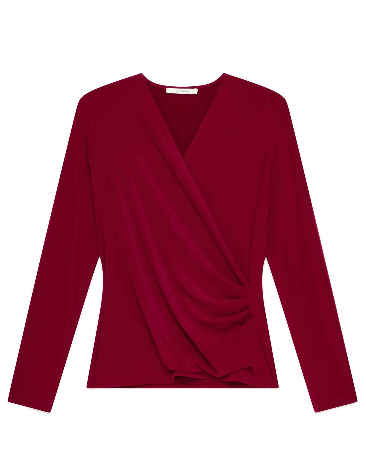 T-shirt a portafoglio donna Tecno Jersey bordeaux JK029770226 33010 Maliparmi 