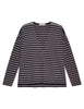 Cardigan Soft Touch blu a righe Donna JN371270538 80B21