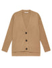 Cardigan Cashmere Merinos beige Donna JN371674315 12035