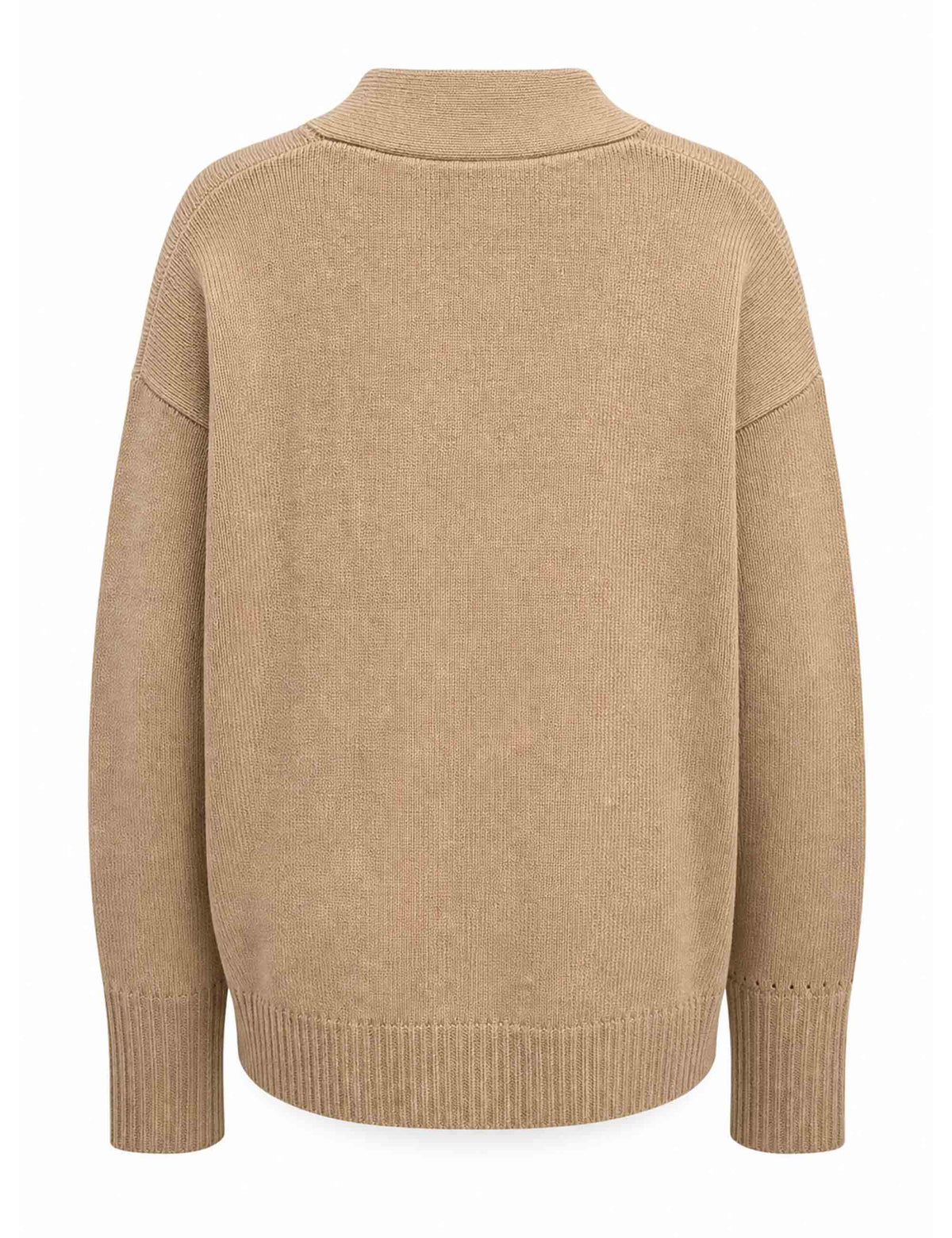 Cardigan donna Cashmere Merinos beige JN371674315 12035 Maliparmi 