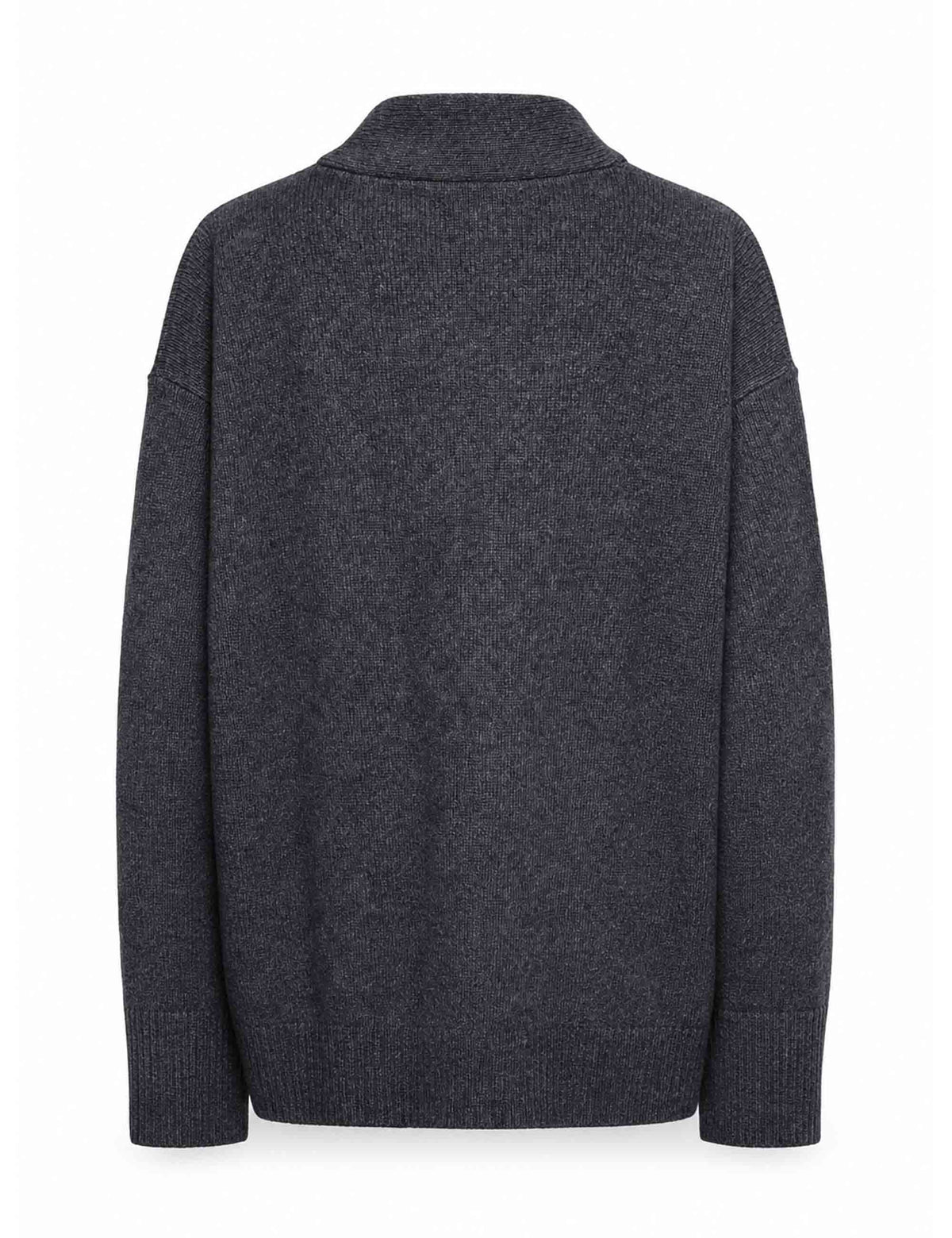 Cardigan donna Cashmere Merinos grigio JN371674315 21003 Maliparmi 