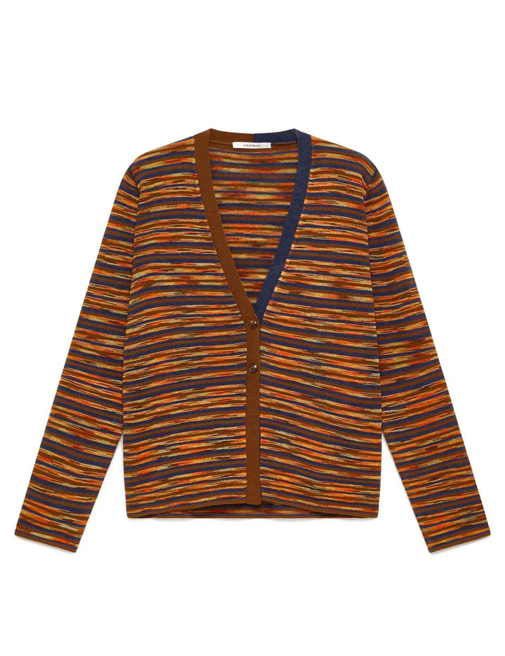 Giacca donna Mix Stripes Print multicolor JN371778221 99000 Maliparmi 