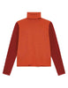 Maglia dolcevita Colours of the World arancio bicolore Donna JQ512374230 31B33