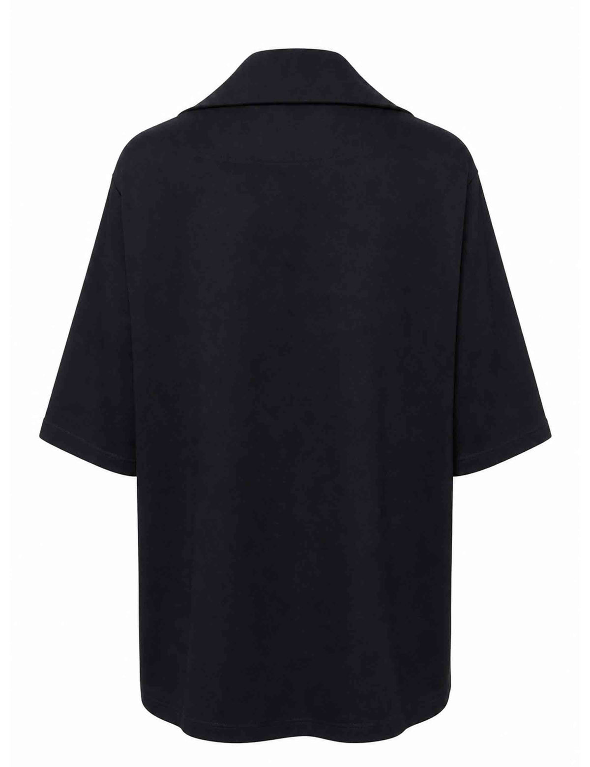 Maglione poncho donna Colours of the World nero JQ512674230 20000 Maliparmi 